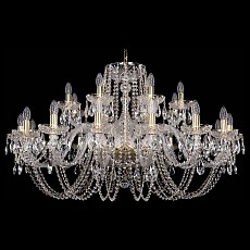 Подвесная люстра bohemia ivele crystal 1402 1402-16-8-400-g